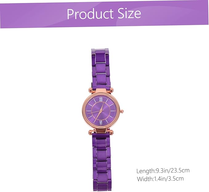 2-Piece Ladies' Fashion Quartz Watch Set with Elegant Steel Band