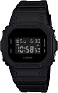 Men's Classic Digital Dial Watch – All-Black Shock-Resistant Resin Band