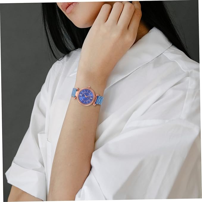2-Piece Ladies' Fashion Quartz Watch Set with Elegant Steel Band