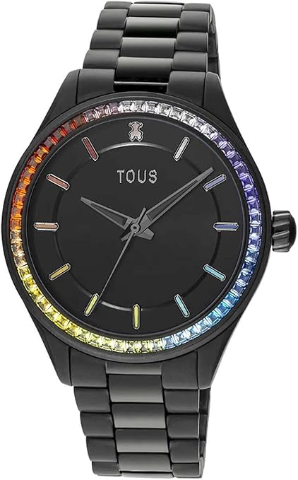 Women's Automatic Analog-Digital Watch – Multicoloured Bracelet Edition