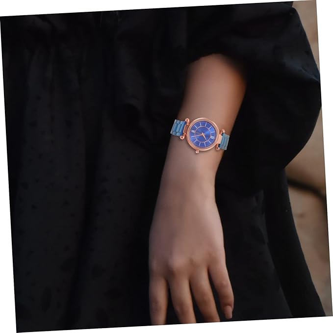 2-Piece Ladies' Fashion Quartz Watch Set with Elegant Steel Band