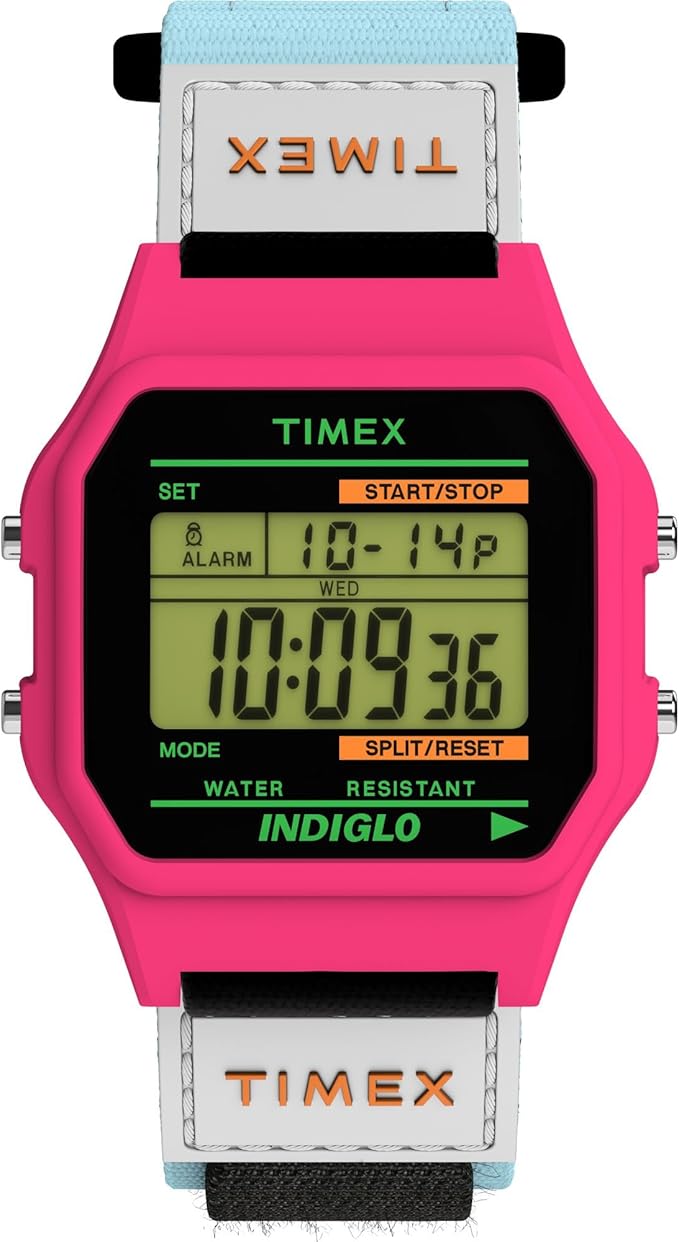 36mm Unisex Digital Watch – Sports Fast-Wrap Strap with Chronograph