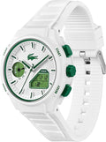 Men's 43.75mm Contemporary Sporty Watch – 10ATM Waterproof with Silicone Strap